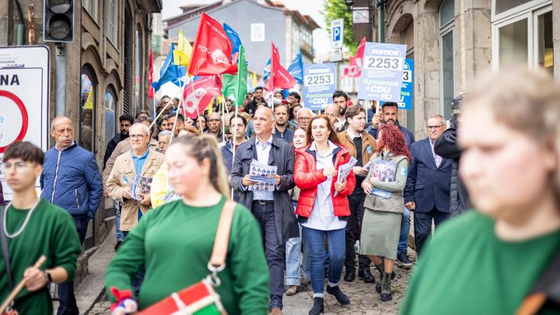 Desfile em Guimarães