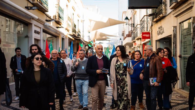 CDU contacta com população e comerciantes em Faro e Vila Real de Santo António