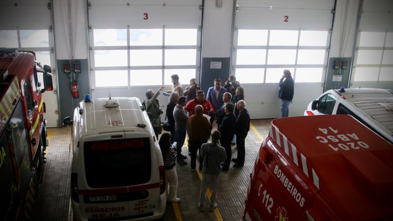Visita e encontro com os Bombeiros Voluntários de Beja