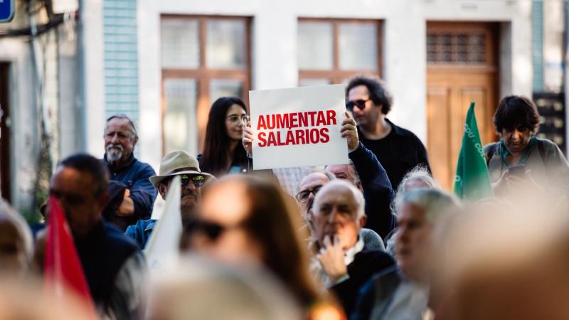 Comício em Vila Nova de Gaia