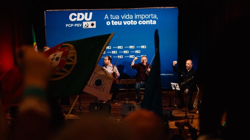Comício em Espinho