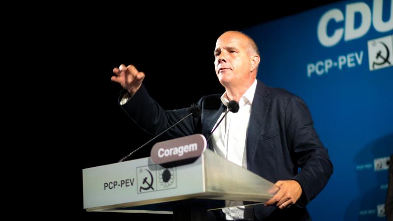 Comício em Alpiarça