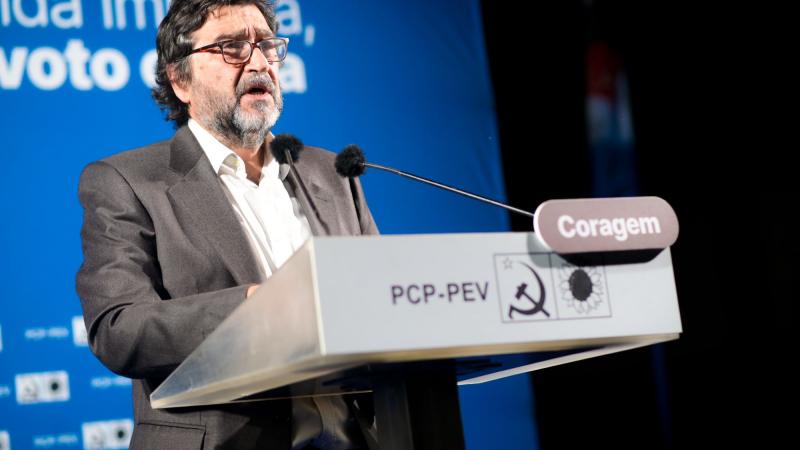 Comício em Alpiarça