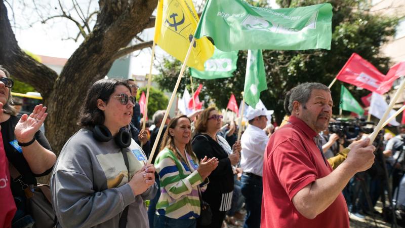 Contacto com a população de Moscavide
