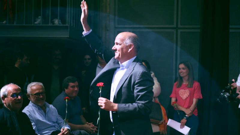 Comício em Braga