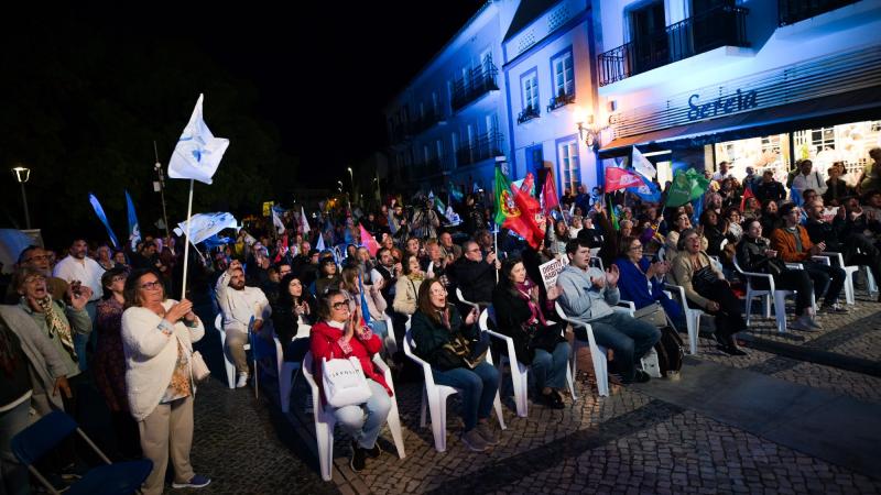 Comício em Beja