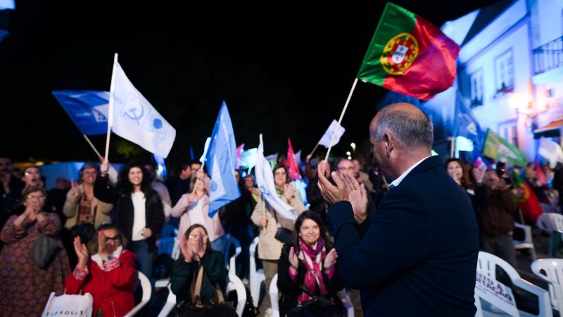Comício em Beja