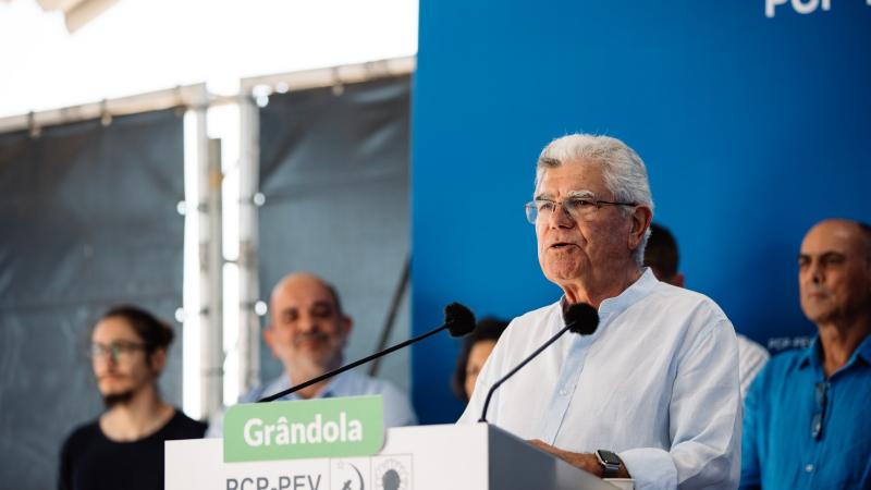 Almoço-comício em Grândola