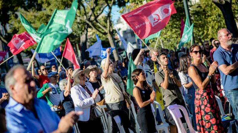 Desfile e Comício em Lisboa
