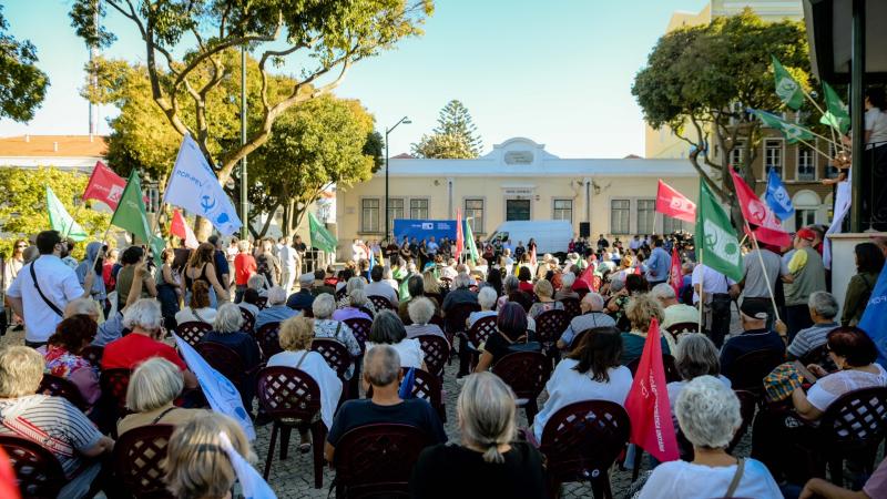 Desfile e Comício em Lisboa