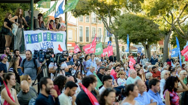 Desfile e Comício em Lisboa