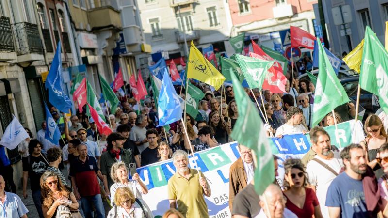 Desfile e Comício em Lisboa