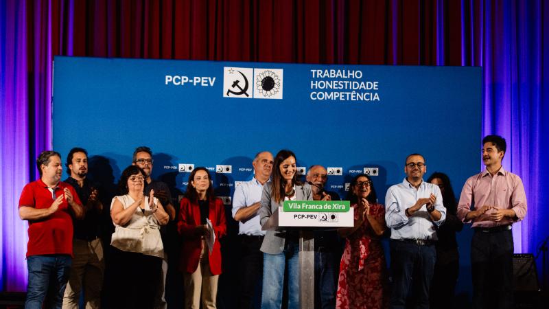 Jantar-Comício CDU em Alhandra