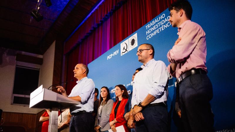 Jantar-Comício CDU em Alhandra