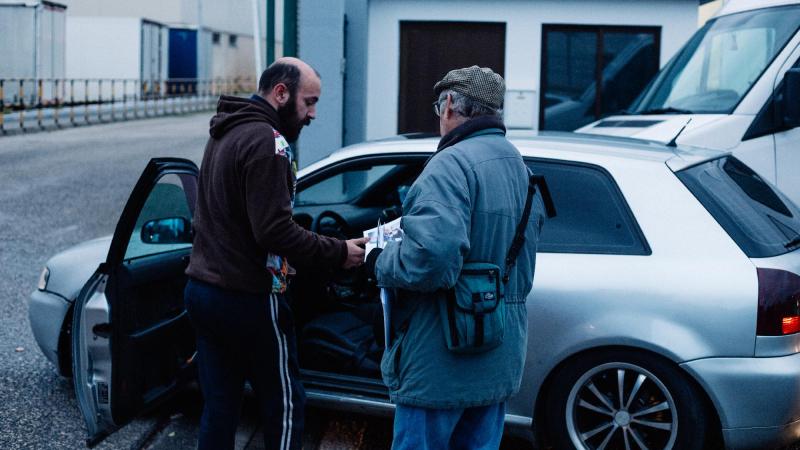 Contacto com os trabalhadores da Matutano