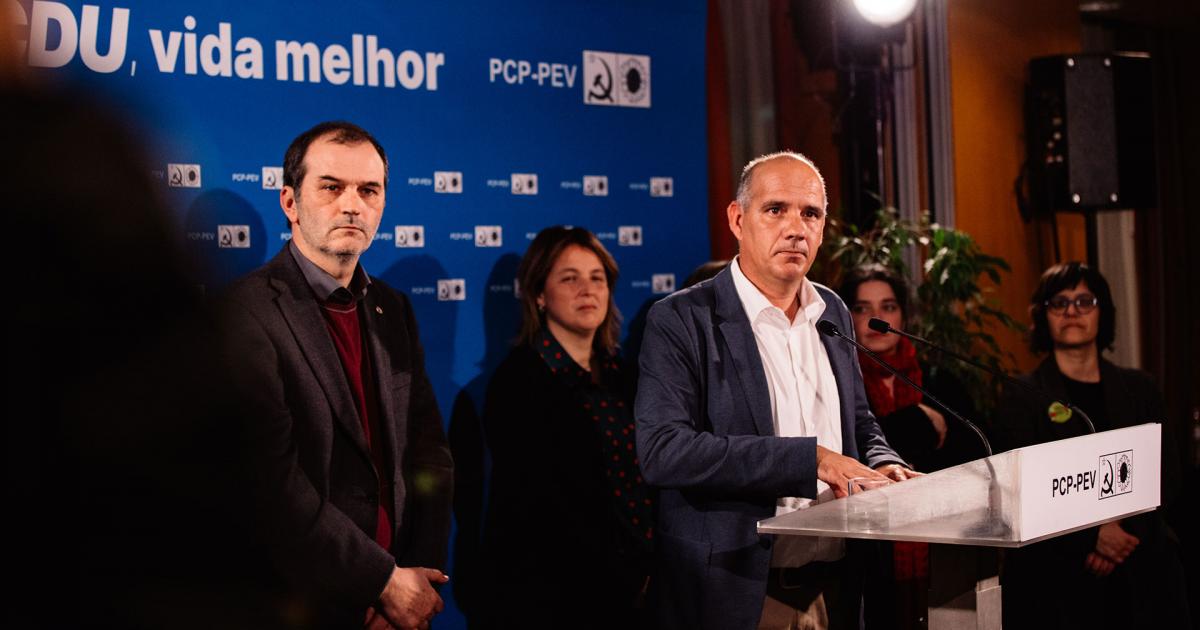 Sobre os resultados eleitorais das Eleições Legislativas CDU