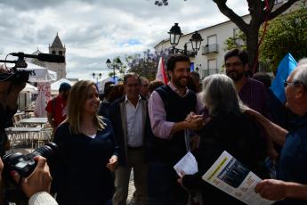 Ambiente em destaque em acção de campanha em Alcochete