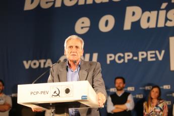 Intervenção de Jerónimo de Sousa