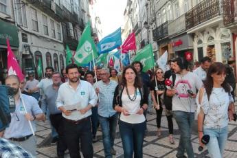 Arruada em Coimbra mostra resultado da CDU em construção