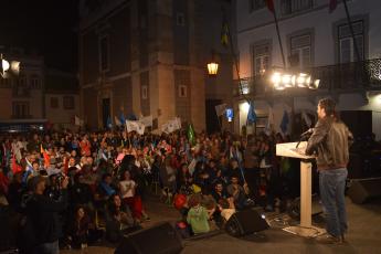 Vibrante comício no Seixal encerra grande campanha da CDU