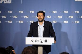 Cada voto confiando à CDU vai contar para todos os combates em defesa do povo e do País