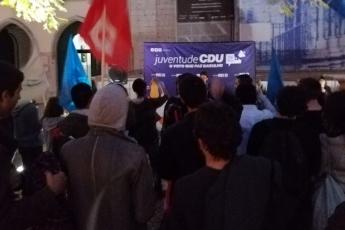 Juventude CDU com Abril na rua