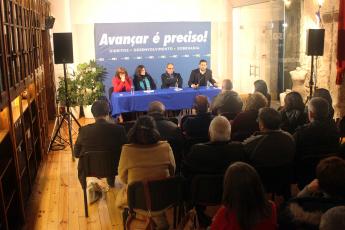 A sessão pública da CDU na Covilhã encheu a sala da Banda da Covilhã!