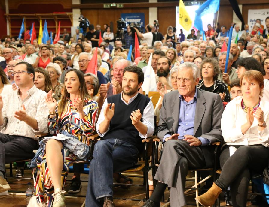 Comício em Alhandra