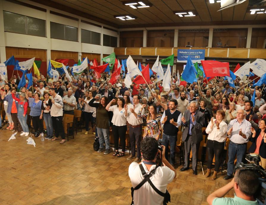 Comício em Alhandra