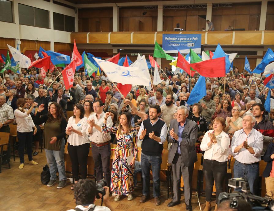 Comício em Alhandra