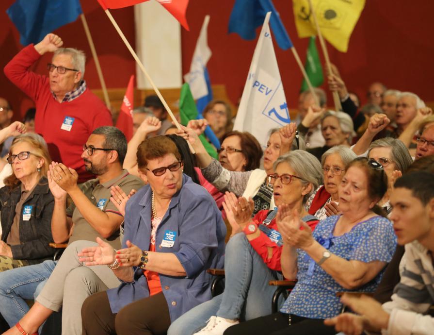 Comício em Alhandra