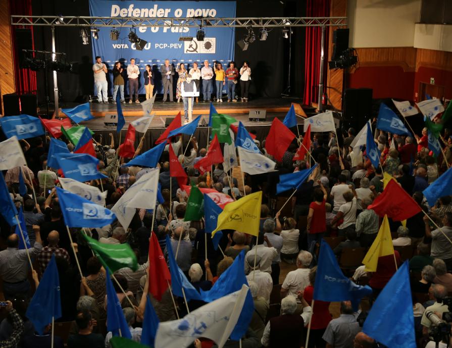 Comício em Alhandra