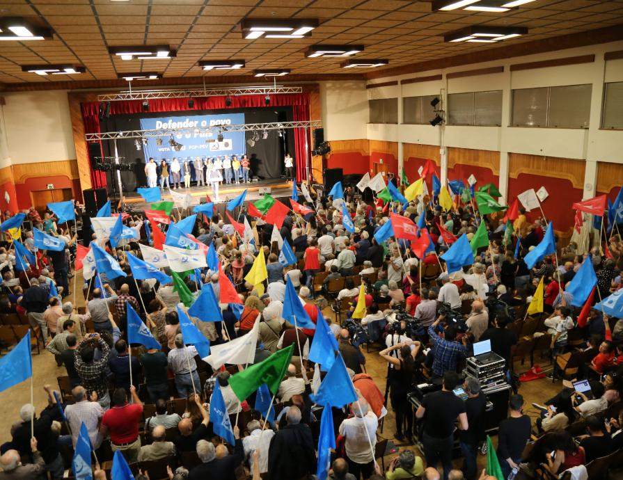 Comício em Alhandra