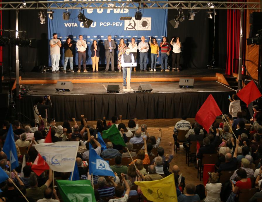 Comício em Alhandra