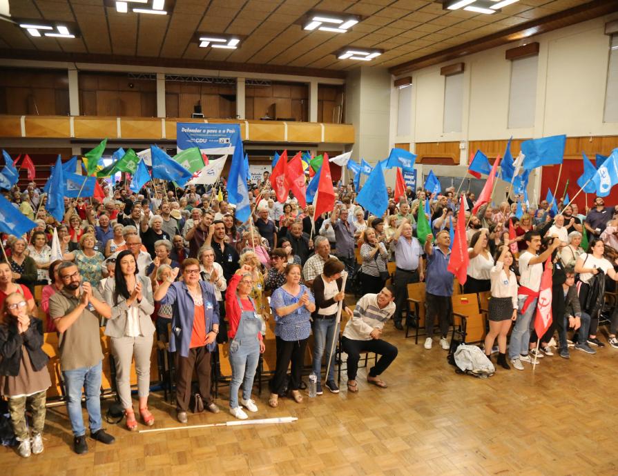 Comício em Alhandra