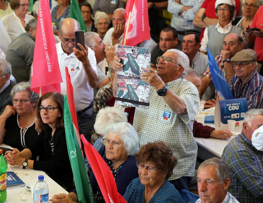 Almoço com apoiantes no Couço