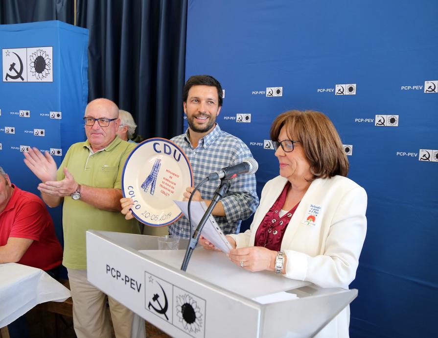 Almoço com apoiantes no Couço