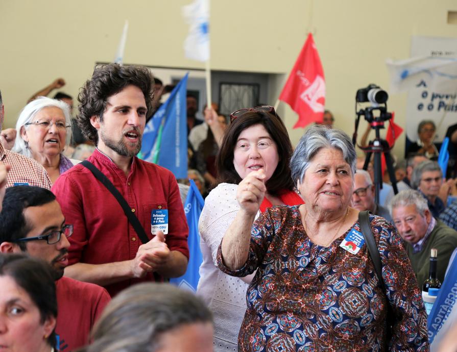 Almoço com apoiantes no Couço