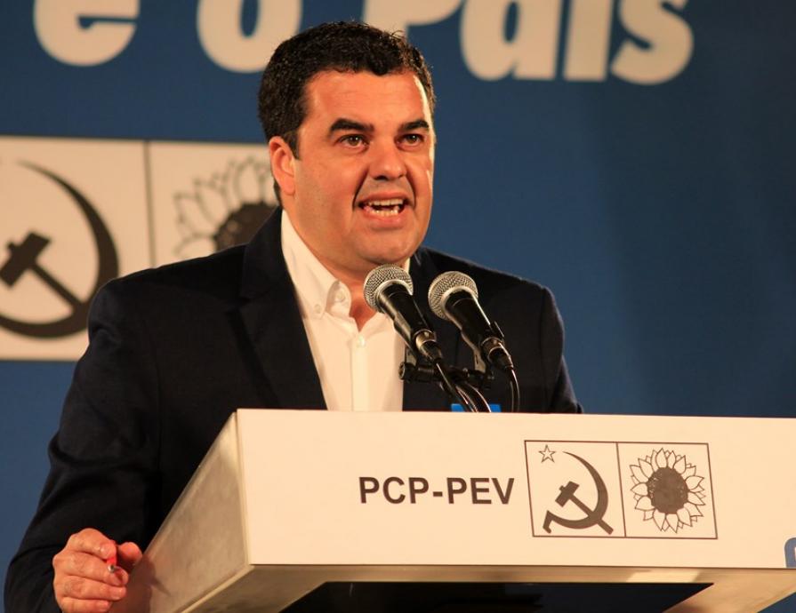 Comício na Marinha Grande