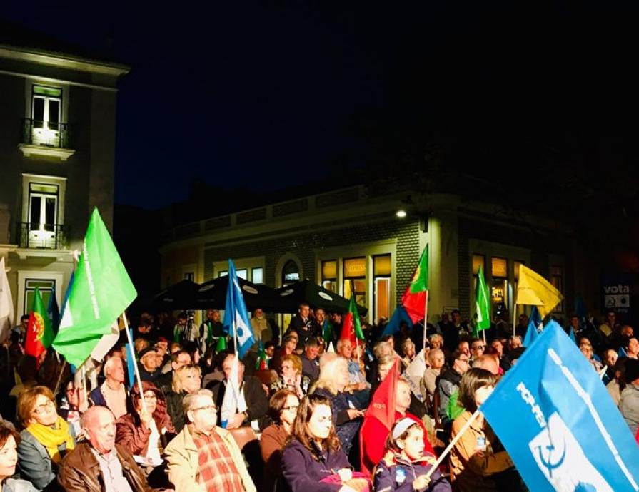 Comício na Marinha Grande