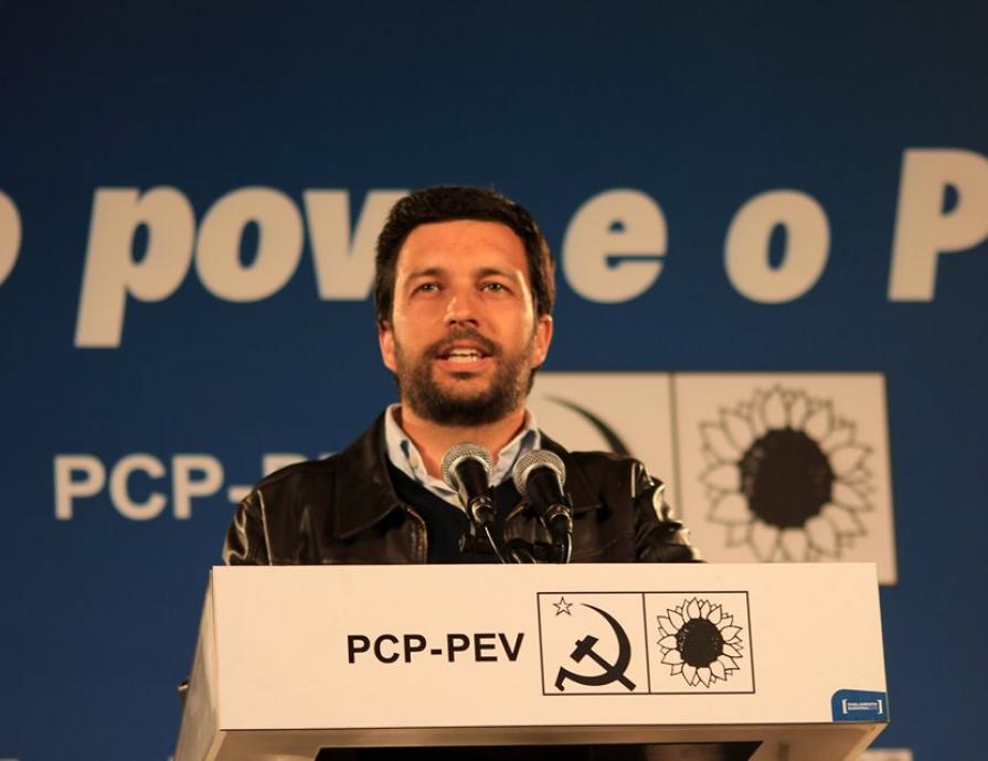 Comício na Marinha Grande