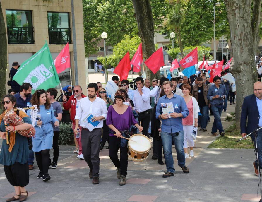 Contacto com a população em Gondomar