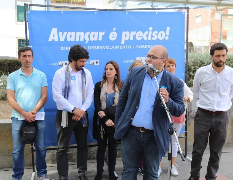 Contacto com a população em Gondomar