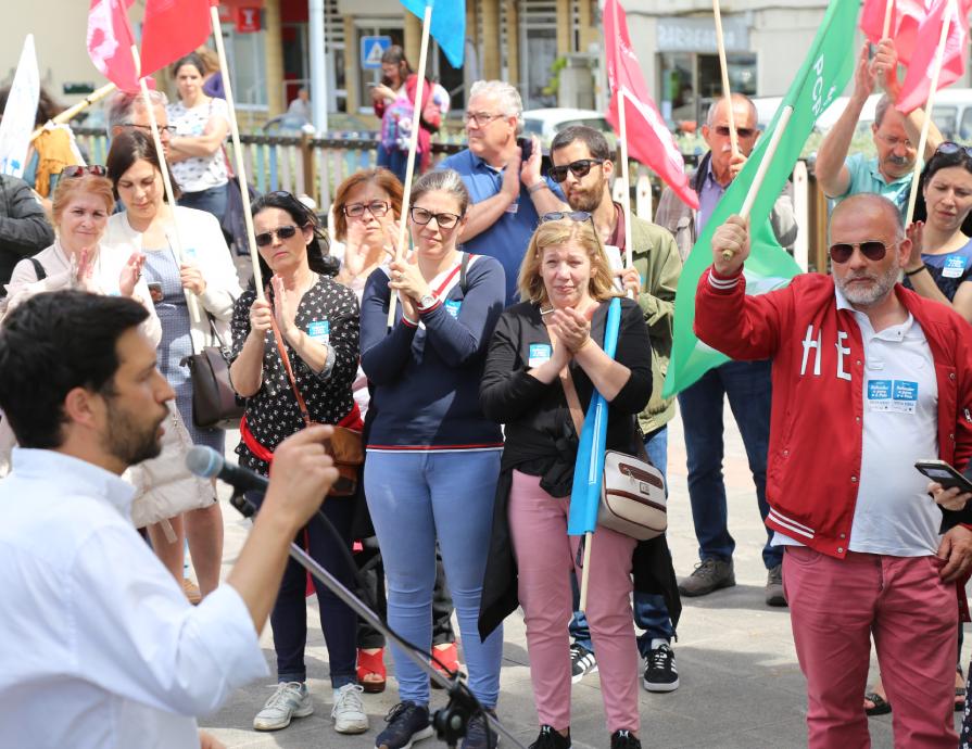 Contacto com a população em Gondomar