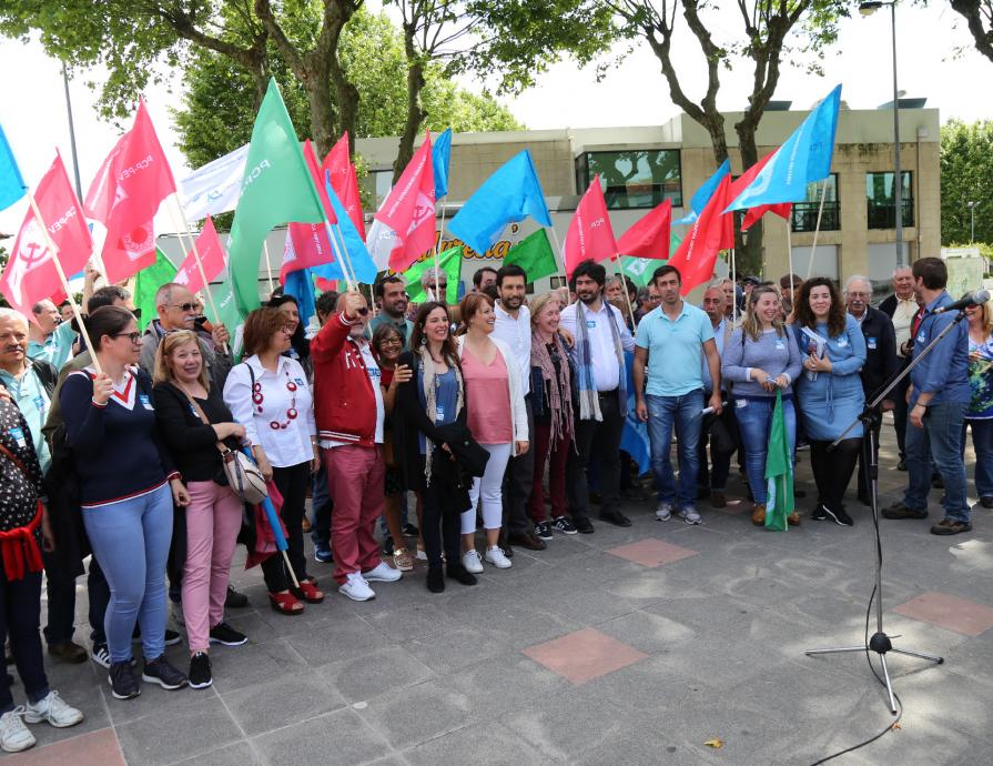 Contacto com a população em Gondomar