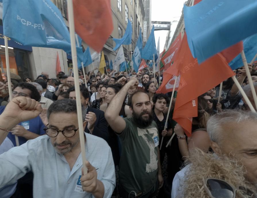 Arruada na Baixa de Lisboa