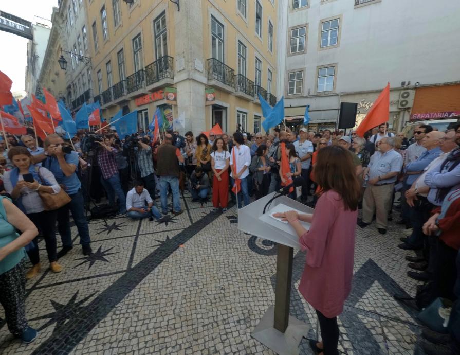 Arruada na Baixa de Lisboa