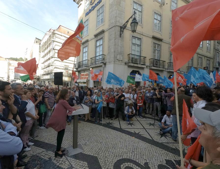 Arruada na Baixa de Lisboa