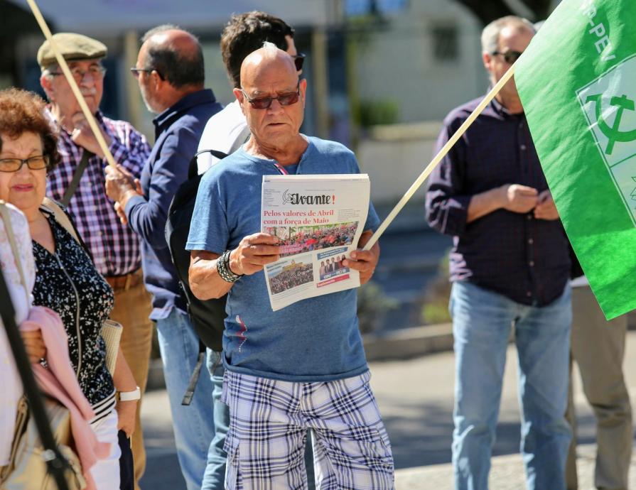 Comício em Sacavém