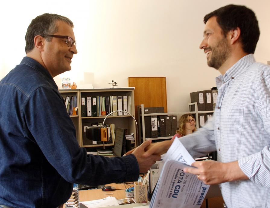 Contacto com os trabalhadores da CM Vidigueira